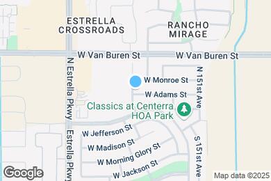 Map image of the property - 15298 W Adams St