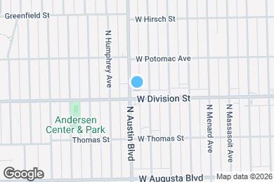 Map image of the property - 1213 N Austin Blvd