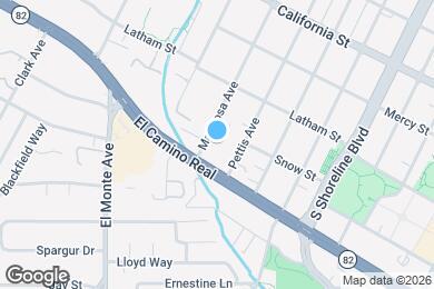 Map image of the property - 725 Mariposa Ave.