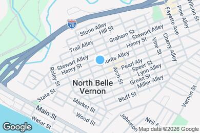 Map image of the property - 415 Broad Ave