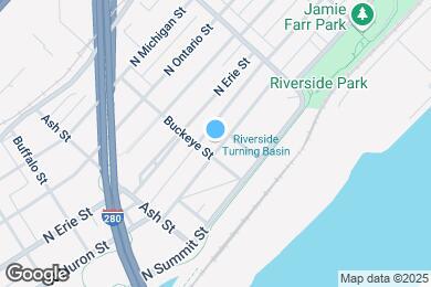 Map image of the property - 1909 N Superior St