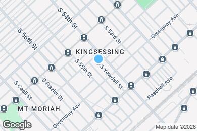 Map image of the property - 1624 S Yewdall St