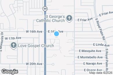 Map image of the property - 1667 S Stetson Rd
