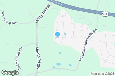 Map image of the property - 151 Innis Brk Cir SW