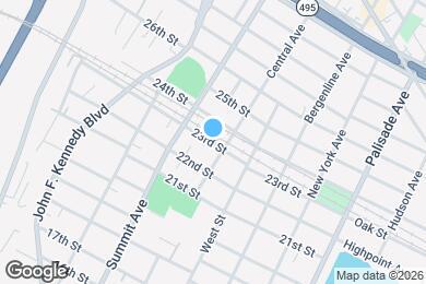 Map image of the property - 726 23rd St
