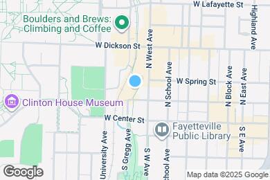 Map image of the property - 509 W Spring St