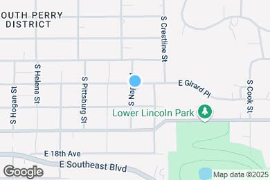 Map image of the property - 2002 E 15th Ave