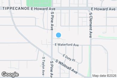 Map image of the property - South Pine Apartments