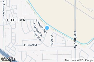 Map image of the property - 6959 S Harrier Loop