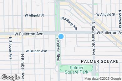 Map image of the property - 2323 N Kedzie Blvd