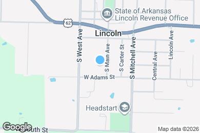 Map image of the property - 513 S Main Ave