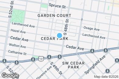 Map image of the property - 4816 Hazel Ave