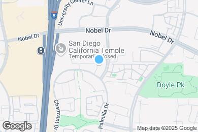 Map image of the property - Mirada at La Jolla Colony Apartments