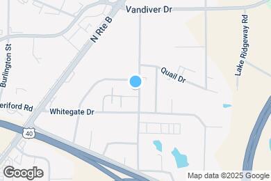 Map image of the property - 1615 Sylvan Ln