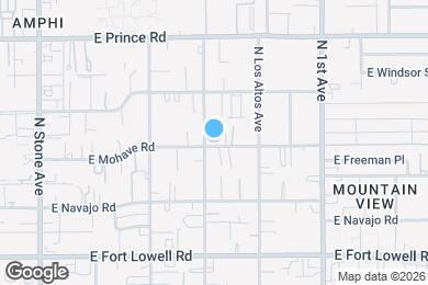 Map image of the property - 405 E Mohave Rd