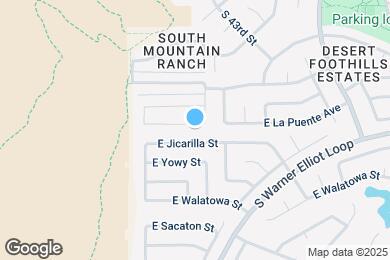Map image of the property - 4125 E La Puente Ave