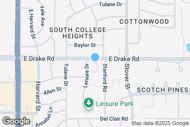 Map image of the property - 435 E Drake Rd