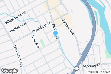 Map image of the property - 117 Parker Ave