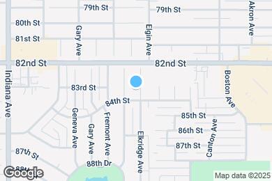 Map image of the property - 8216 Elkridge Ave