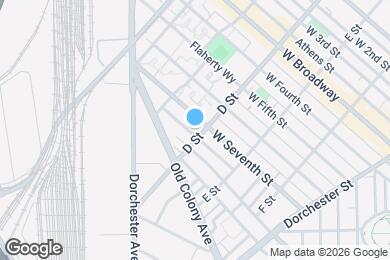 Map image of the property - 40 Baxter St