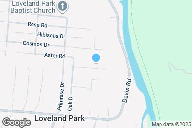 Map image of the property - 2116 Tulip Rd