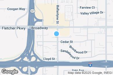 Map image of the property - 824 Ballantyne St