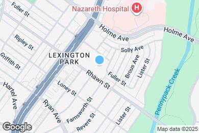 Map image of the property - 2727 Rhawn St