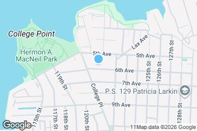 Map image of the property - 121-25 6th Ave