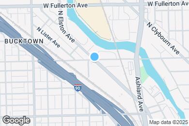 Map image of the property - 2196 N Elston Ave