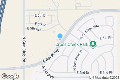 Map image of the property - 23686 E 2nd Pl