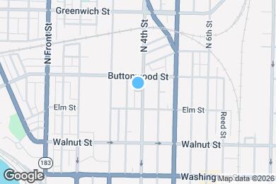 Map image of the property - 330 N 4th St