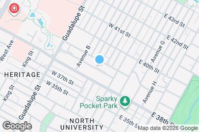 Map image of the property - 203 W 39th St