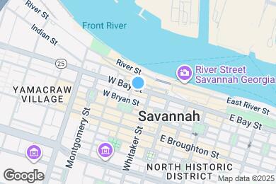 Map image of the property - 165 W Bay St