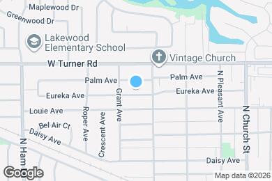 Map image of the property - 525 Eureka Ave