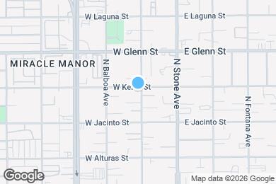 Map image of the property - 201 W Kelso St