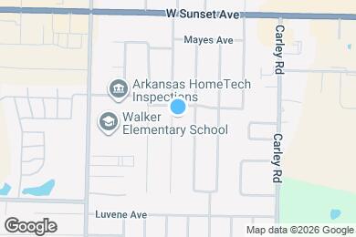 Map image of the property - 1703 Willard St