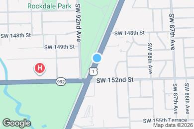 Map image of the property - 15061 S Dixie Hwy