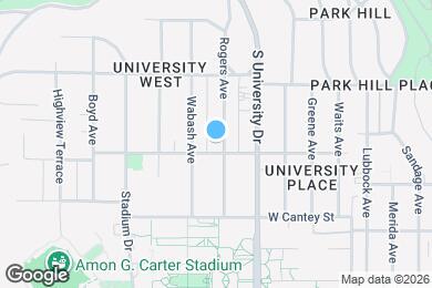 Map image of the property - 2560 Rogers Ave