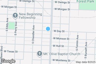 Map image of the property - 810 W Day St