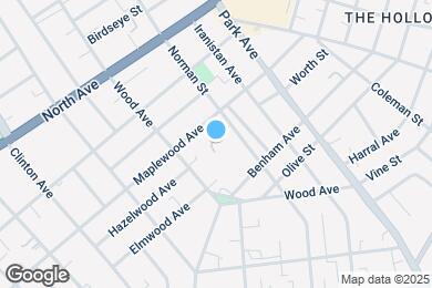 Map image of the property - Sycamore Place