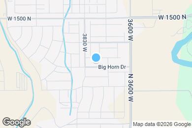 Map image of the property - 3760 W Big Horn Dr