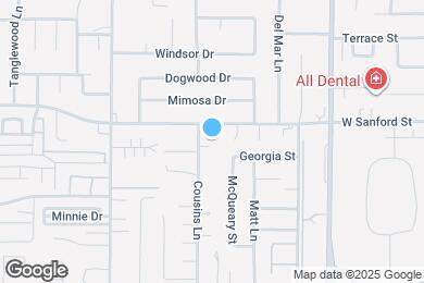 Map image of the property - 1803 Cousins Ct