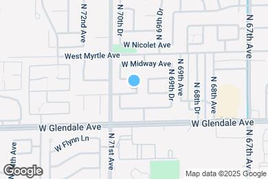 Map image of the property - 7060 W Glenn Dr