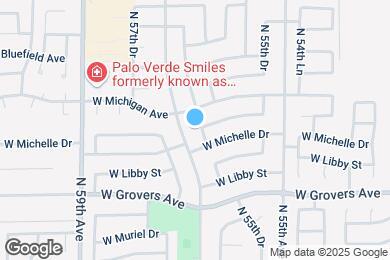 Map image of the property - 18014 N 56th Ln