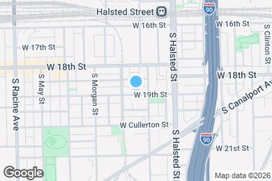 Map image of the property - 914 W 19th Plz