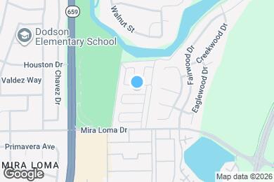 Map image of the property - 4523 China Rose Cir