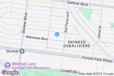 Map image of the property - 6031 Waterman Blvd