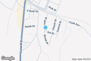 Map image of the property - 102 3rd St