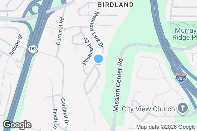 Map image of the property - 2511 Meadow Lark Dr