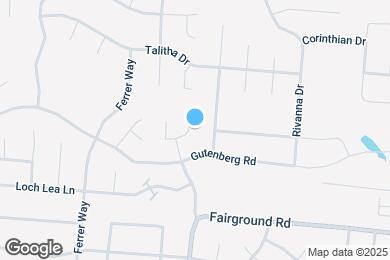 Map image of the property - 9322 Villa Fair Ct